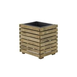 Cerland Horizon Outdoor Square Wooden Planter Tall 40cm 18 Cerland Horizon Outdoor Square Wooden Planter Tall 40cm -FruitHaven Shop 004032 HD