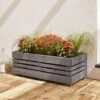 Cerland Geteborg Outdoor Rectangular Wooden Planter 91cm 2 Cerland Geteborg Outdoor Rectangular Wooden Planter 91cm -FruitHaven Shop 004681 AMB HD