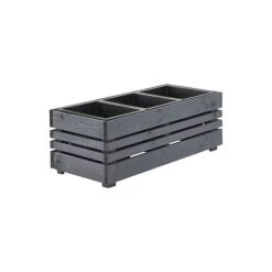 Cerland Geteborg Outdoor Rectangular Wooden Planter 91cm 7 Cerland Geteborg Outdoor Rectangular Wooden Planter 91cm -FruitHaven Shop 004681 HD