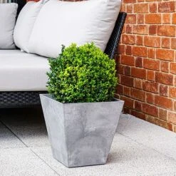 Pot Ella Grey H34Cm D35Cm -FruitHaven Shop 107829 1