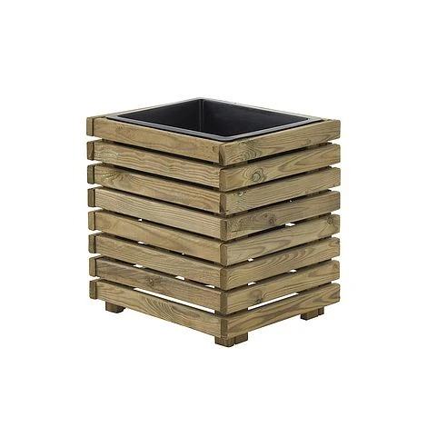 Cerland Horizon Outdoor Square Wooden Planter Tall 40cm 11 Cerland Horizon Outdoor Square Wooden Planter Tall 40cm - Image 9