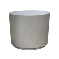 Leon Cement Planter D28Cm