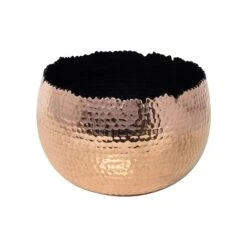 Hammered Bowl Copper/Black 19Cm