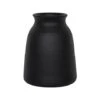 Akemi Vase Carbon Black H26CM W21CM