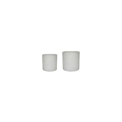Catania White Terrazzo Set Of 2 Cylinders 3 Catania White Terrazzo Set Of 2 Cylinders