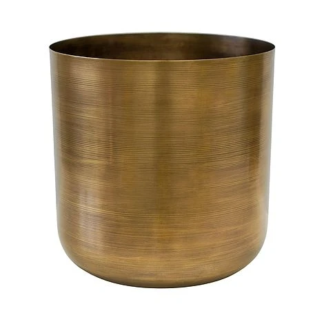 Indoor Chelsea Brass Planter H26Cm D25Cm 3 Indoor Chelsea Brass Planter H26Cm D25Cm