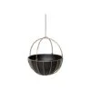 Indoor Kensington Brass Hanging Planter H34Cm D30Cm 1 Indoor Kensington Brass Hanging Planter H34Cm D30Cm -FruitHaven Shop IKBHP30
