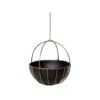 Indoor Kensington Copper Hanging Planter H34Cm D30Cm -FruitHaven Shop IKCHP30