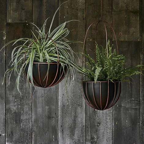 Indoor Kensington Copper Hanging Planter H34Cm D30Cm 4 Indoor Kensington Copper Hanging Planter H34Cm D30Cm - Image 2