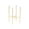 Luso Plant Stand In Gold H38Cm D27Cm 2 Luso Plant Stand In Gold H38Cm D27Cm -FruitHaven Shop LPSG38