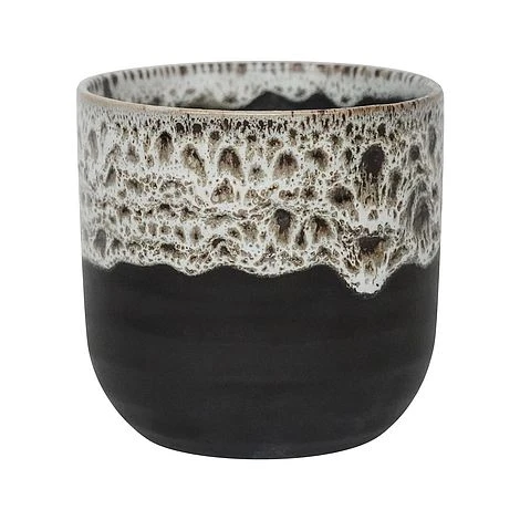 Marble Reactive Glaze Planter H21Cm D21Cm 3 Marble Reactive Glaze Planter H21Cm D21Cm