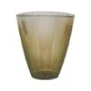 Mocha Ribbed Vase H24.5Cm W21.5Cm 1 Mocha Ribbed Vase H24.5Cm W21.5Cm -FruitHaven Shop MRV21