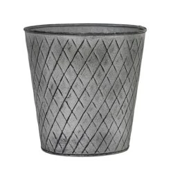 Outdoor Chatsworth Zinc Planter H26Cm W26Cm