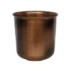 Outdoor Hampton Copper Metal Planter H28Cm W27.5Cm 1 Outdoor Hampton Copper Metal Planter H28Cm W27.5Cm -FruitHaven Shop OHCMP34