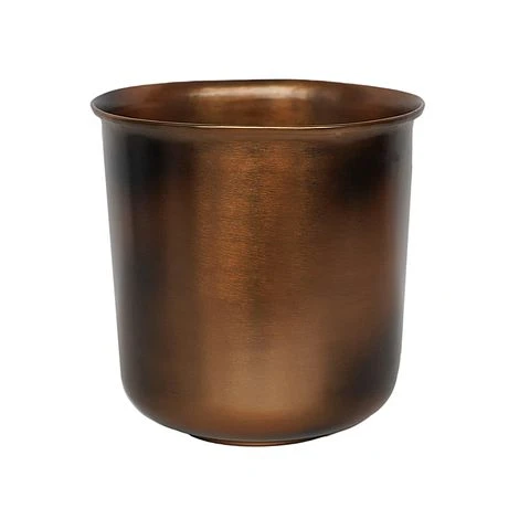 Outdoor Hampton Copper Metal Planter H28Cm W27.5Cm 3 Outdoor Hampton Copper Metal Planter H28Cm W27.5Cm