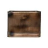 Outdoor Hampton Rectangular Copper Metal Planter H38Cm W50Cm -FruitHaven Shop OHRCMP50