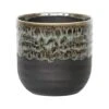 Olivine Reactive Glaze Planter H25Cm D25Cm 2 Olivine Reactive Glaze Planter H25Cm D25Cm -FruitHaven Shop ORGP25