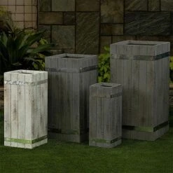 Ottawa Rectangular Vertical Garden Planter -FruitHaven Shop WXP1188B 1