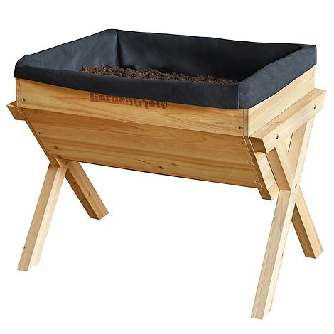 Garden Grow Medium Wooden Planter 5 Garden Grow Medium Wooden Planter - Image 3